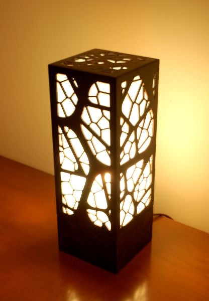 square tube table lamp